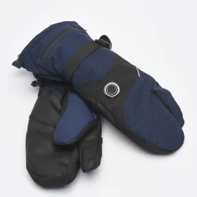 Трёхпалые рукавицы RL-R-06 с регулируемым подогревом на аккумуляторах синие