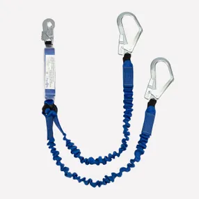 Строп страховочный ленточный эластичный двойной с амортизатором AKN44