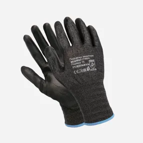 Перчатки для защиты от порезов модель Рубеж ПУ Тач В (DY1850-PU)