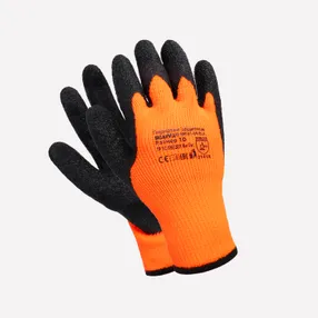 Перчатки для защиты от пониженных температур Заря (NM007-OR/BLK)