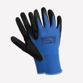 Перчатки для защиты от ОПЗ МЕХАНИК (NY1350S-NV/BLK)