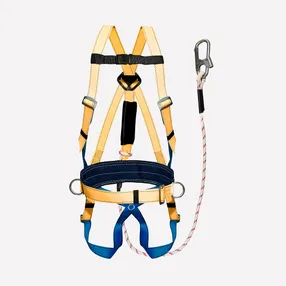 Удерживающая страховочная система УС-2аВЖ (строп верёвка с амортизатором)