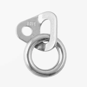 Шлямбурное ухо с кольцом д.12мм цинк