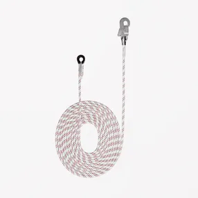 Гибкая анкерная линия  "АнкерЛайн 12" с карабином "Стальной монтажный малый" 50м
