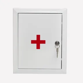 Аптечка первой помощи производственная, металлический шкаф