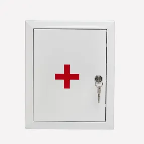 Аптечка Офисная APPOSAFE шкаф металлический навесной 3899
