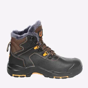 Ботинки "PERFECT PROTECTION-КЕВЛАР" ПУ-Нитрил с ПП и АС на натуральном меху