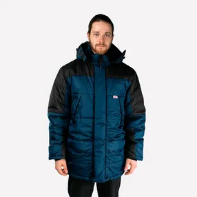 Куртка "СИТИ" синий с чёрным