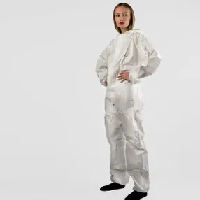 Комбинезон защитный DT115 , белого цвета
