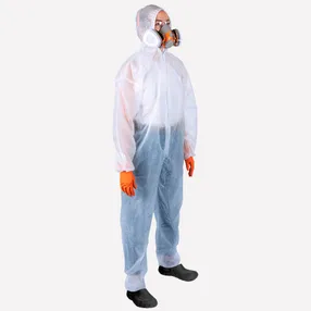 Защитный комбинезон из нетканого материала (100% полипропилен)