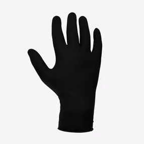 Нитриловые перчатки JSN8 черные одноразовые (100 шт.)