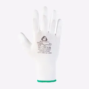 Защитные промышленные перчатки Jeta Safety JP011 из полиэфирной пряжи c полиуретановым покрытием