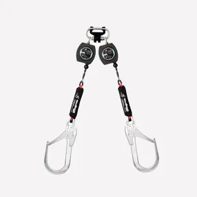 НВ-02 трос с карабином "Монтажный 110" Двухплечевое СИЗ втягивающего типа