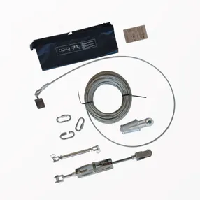 Мобильная гибкая горизонтальная анкерная линия «M-FLEX» 50 м.