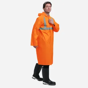 Плащ влагозащитный сигнальный ProfLine Base СОП, оранжевый