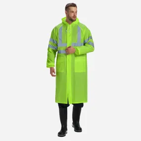 Плащ влагозащитный сигнальный ProfLine Specialist СОП, желтый