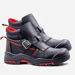 Ботинки сварщика 9310ТТС на ПУ/НИТРИЛ подошве с МП и МС