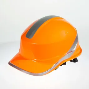 Каска защитная BASEBALL DIAMOND V UP из ABS оранжевая