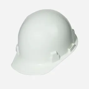 Каска защитная Thermalgard белая с внутренней оснасткой Fas-Trac III