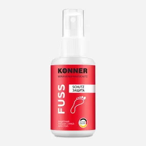 Защитный лосьон-спрей для защиты стоп KÖNNER FUSS