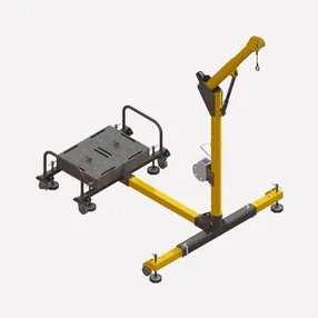 Система обеспечения безопасности КРАН Е11-4 (противовесная, высокая)