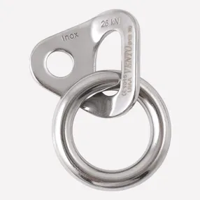 Шлямбурное ухо с кольцом д.12мм нержавейка