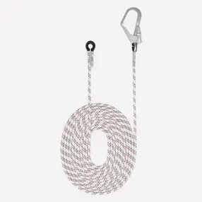 Гибкая анкерная линия "АнкерЛайн 12" с карабином "Стальной монтажный" 10м