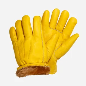 Перчатки Gward Force GOLD Zima цельнокожаные, утеплитель мутон