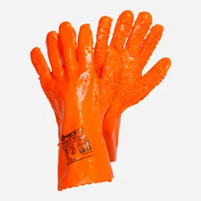 Перчатки Gward Fishy МБС, с полным покрытием ПВХ и ПВХ крошкой