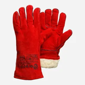 Краги Gward Track Zima из спилка на искусственном меху