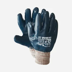 Перчатки «АРКТИКА №3» двойные полушерсть/нитрил