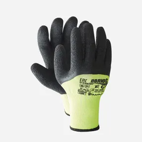 Перчатки «Полюс» двойные полушерсть/латекс EN388