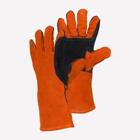 Краги  «FORSEN» спилковые пятипалые на подкладке