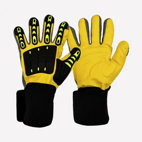 Перчатки виброзащитные «X-MARINA LP» с кожаной накладкой