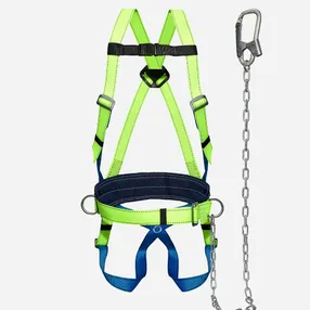 Страховочная привязь светоотражающая УС-2ГЖ С/О (строп цепь)