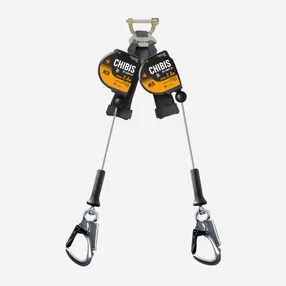 Средство защиты втягивающего типа CHIBIS  двойной 2,4 метра