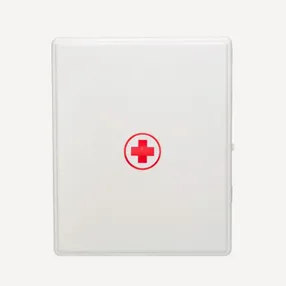 Аптечка первой помощи офисная общего назначения, пластиковый шкаф №1