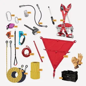 Комплект спасательный высотный «КСВ» 50м