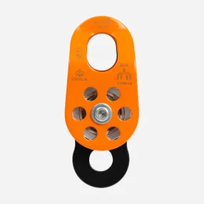 Блок-ролик двойной алюминиевый с подшипником ver 0408