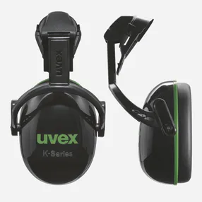 Диэлектрические наушники Uvex феос К10H 28 дБ для каски