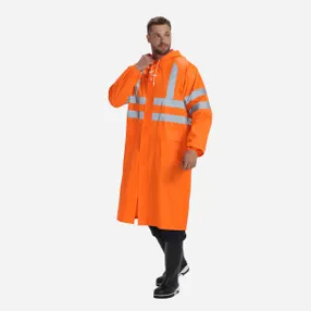 Плащ влагозащитный сигнальный PROFLINE Specialist СОП (ПВХ,210)