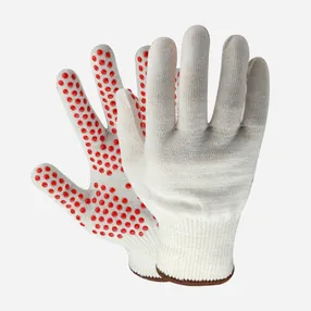 Перчатки «Регби +» хлопок-полиэфир/ПВХ