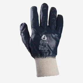 Перчатки JN062 трикотажные с полным нитриловым покрытием