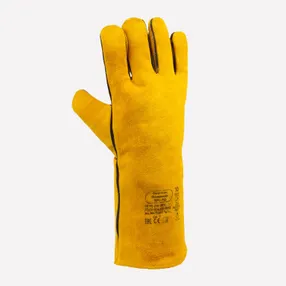 Краги ФЛАГМАН ФАЕРЛАЙТ (SPL-113),спилковые,нить Kevlar, длина 370 мм