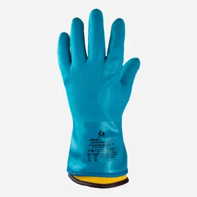 Winter Grip Перчатки Jeta Safety JPW-811 трикотажные утепленные с покрытием из смеси ПВХ и нитрила для