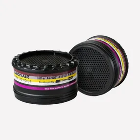 Комбинированные фильтры A1B1E1 P R SL - ozone для CleanAIR® AerGO® (комплект из 2 пар)