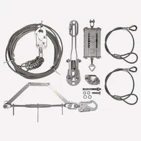 Мобильная анкерная линия ТЕМПЛАЙН 40 метров