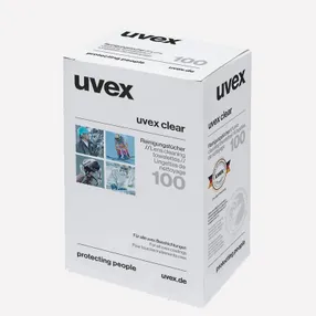 Одноразовые салфетки uvex для чистки очков