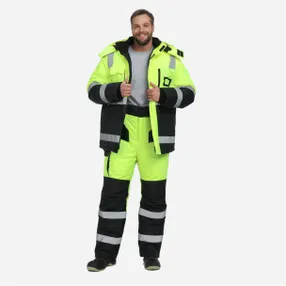 Костюм зимний сигнальный ProfLine Specialist (тк.Оксфорд PU)