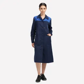 Халат рабочий женский "Лигор" (тк.Смесовая,210)